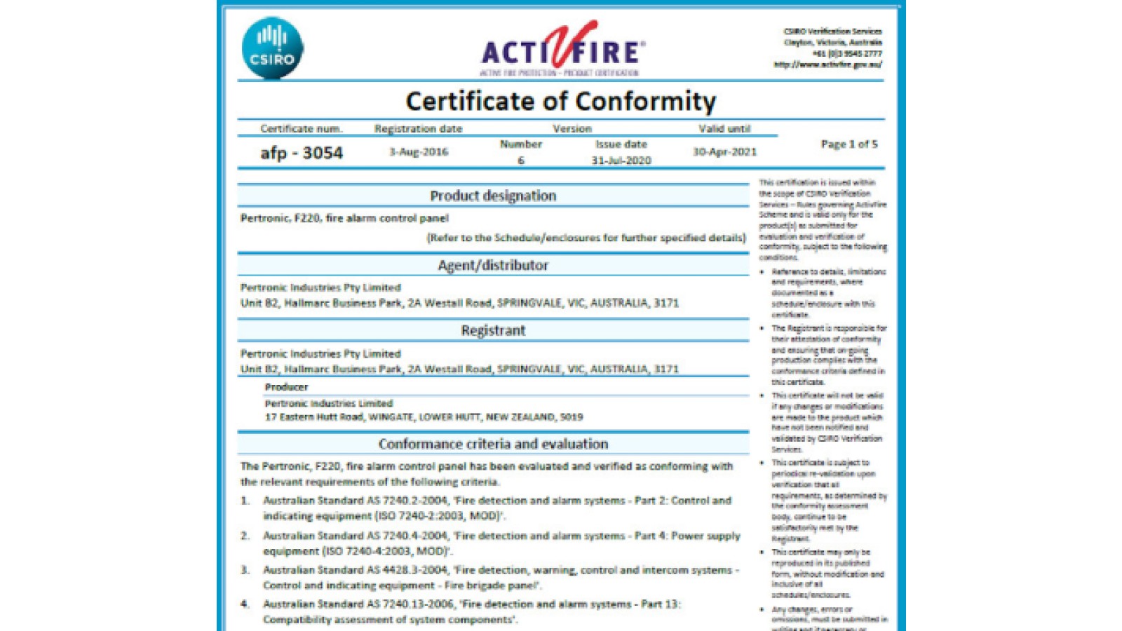 ActivFire3054